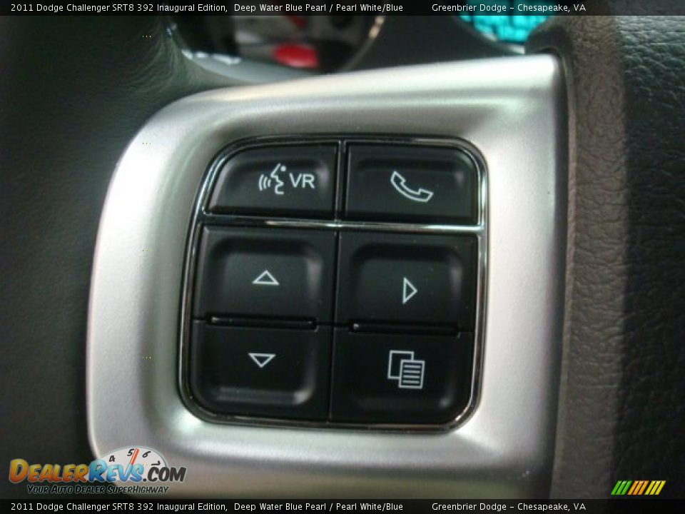Controls of 2011 Dodge Challenger SRT8 392 Inaugural Edition Photo #13