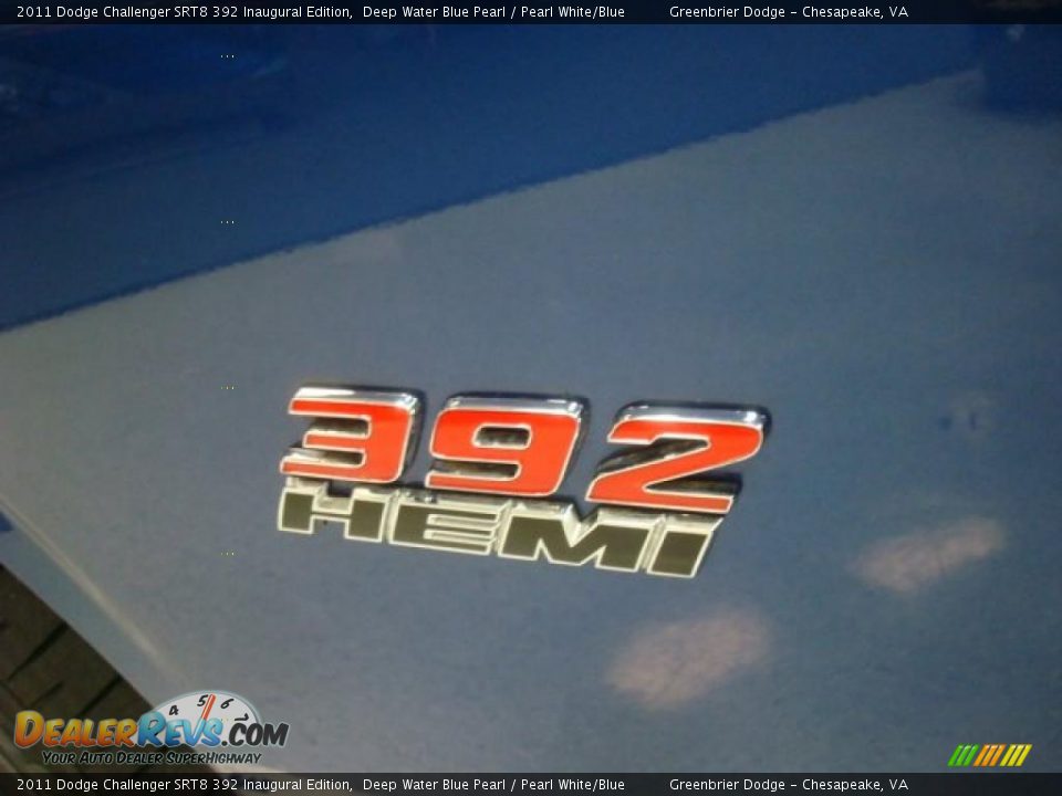 2011 Dodge Challenger SRT8 392 Inaugural Edition Logo Photo #18