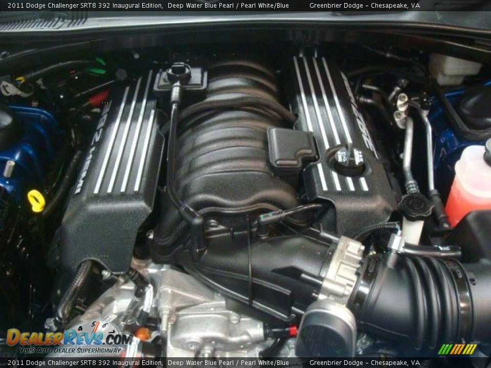 2011 Dodge Challenger SRT8 392 Inaugural Edition 6.4 Liter 392 HEMI OHV 16-Valve VVT V8 Engine Photo #21
