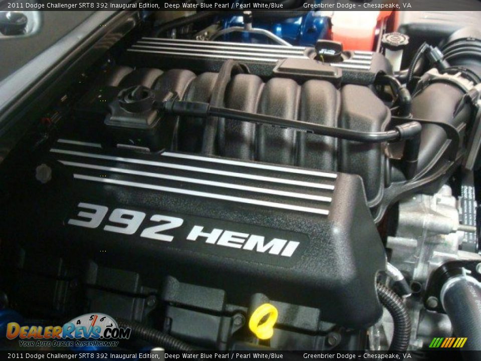 2011 Dodge Challenger SRT8 392 Inaugural Edition 6.4 Liter 392 HEMI OHV 16-Valve VVT V8 Engine Photo #22