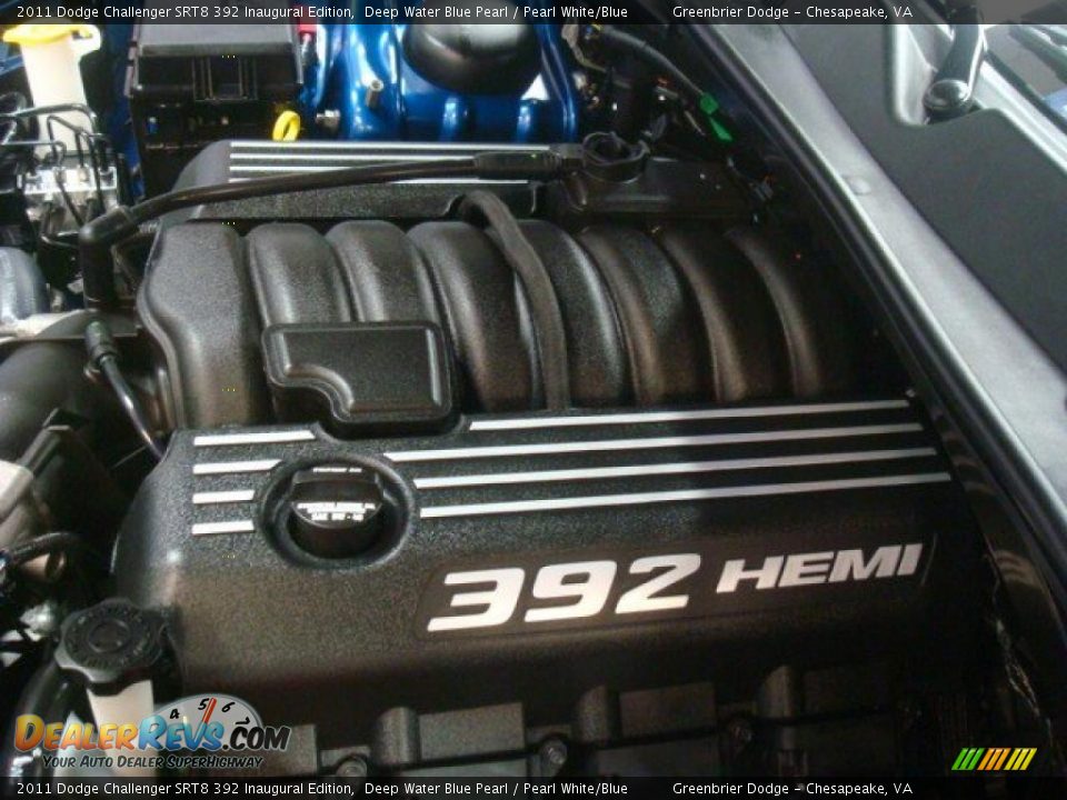 2011 Dodge Challenger SRT8 392 Inaugural Edition 6.4 Liter 392 HEMI OHV 16-Valve VVT V8 Engine Photo #23