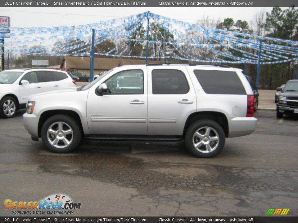 2011 Chevrolet Tahoe LT Sheer Silver Metallic / Light Titanium/Dark Titanium Photo #2