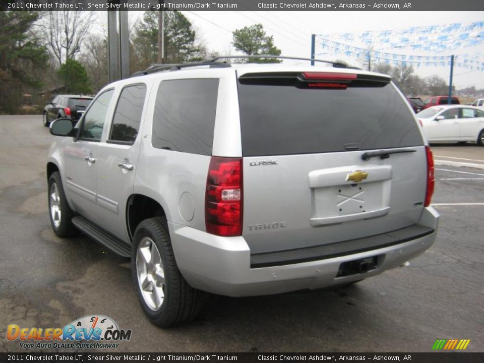 Sheer Silver Metallic 2011 Chevrolet Tahoe LT Photo #3