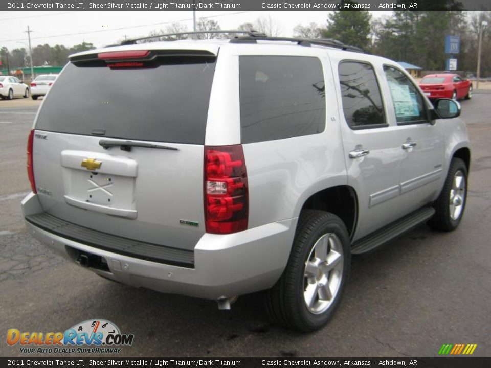 2011 Chevrolet Tahoe LT Sheer Silver Metallic / Light Titanium/Dark Titanium Photo #5