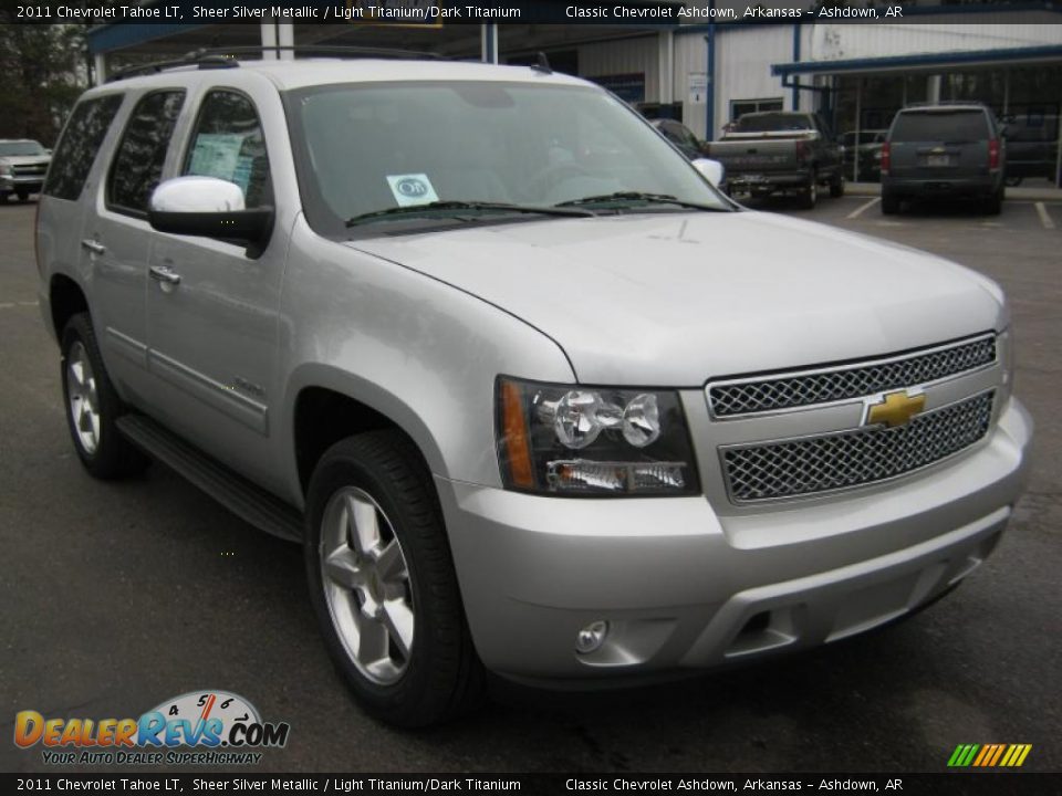 2011 Chevrolet Tahoe LT Sheer Silver Metallic / Light Titanium/Dark Titanium Photo #7