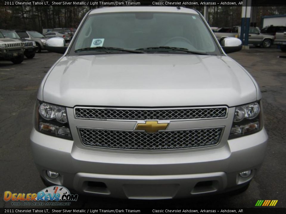 2011 Chevrolet Tahoe LT Sheer Silver Metallic / Light Titanium/Dark Titanium Photo #8