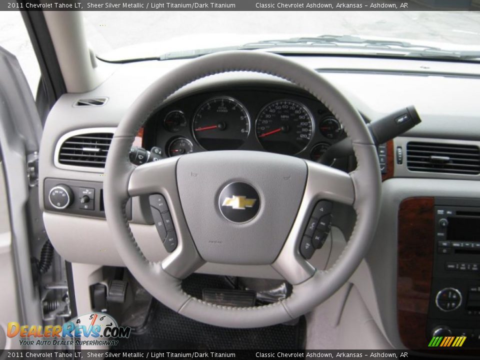 2011 Chevrolet Tahoe LT Sheer Silver Metallic / Light Titanium/Dark Titanium Photo #10