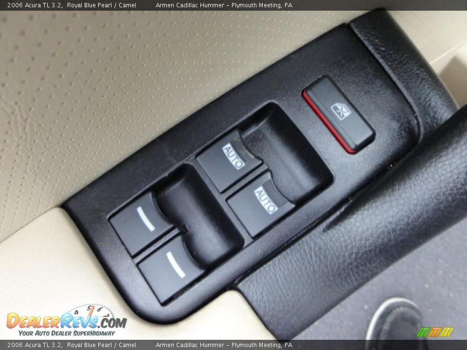 2006 Acura TL 3.2 Royal Blue Pearl / Camel Photo #15