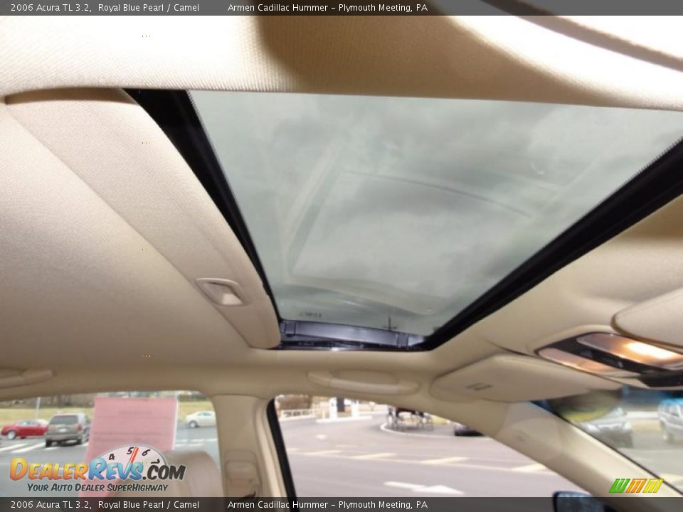 2006 Acura TL 3.2 Royal Blue Pearl / Camel Photo #21
