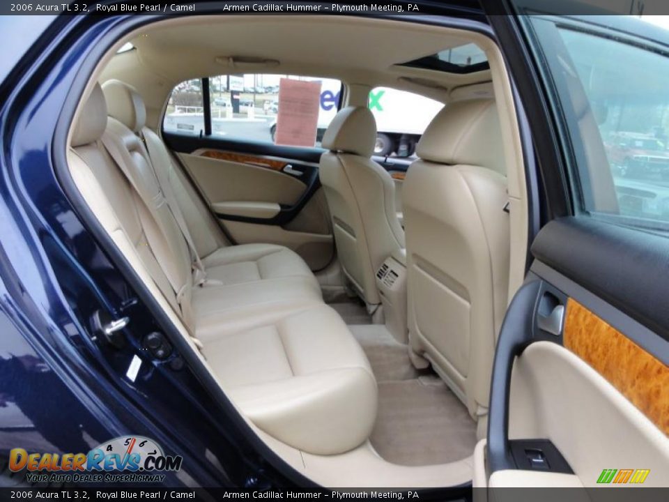 2006 Acura TL 3.2 Royal Blue Pearl / Camel Photo #22