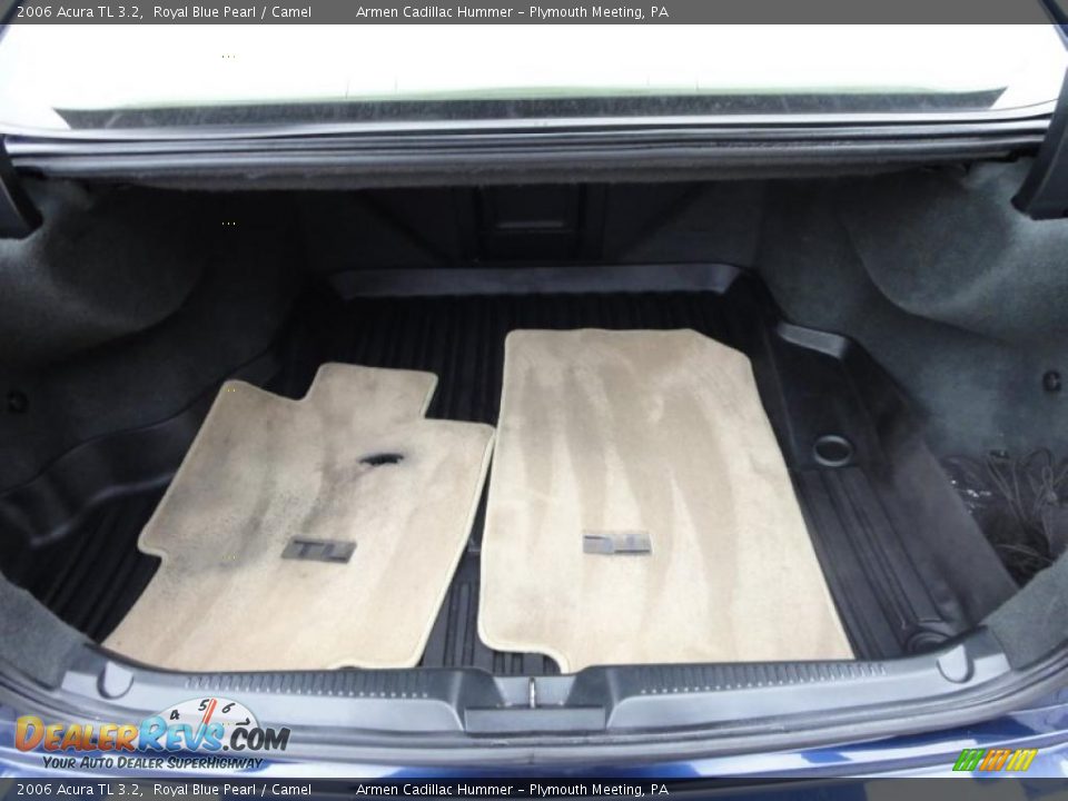 2006 Acura TL 3.2 Royal Blue Pearl / Camel Photo #23