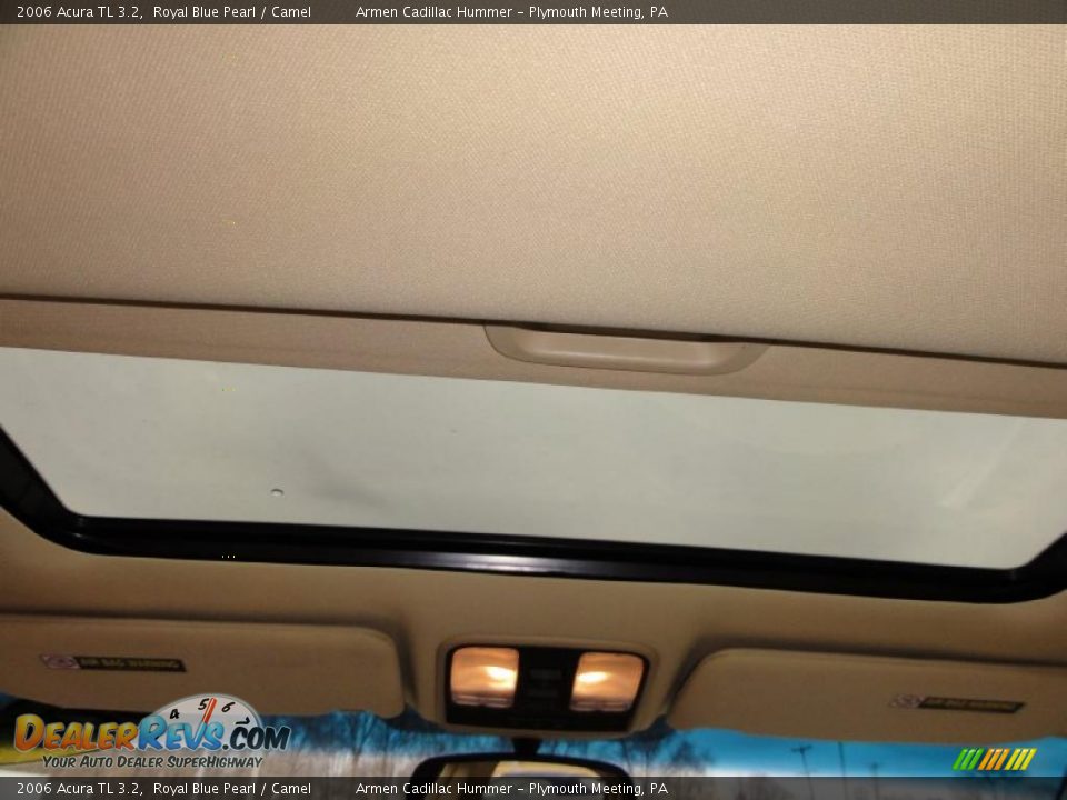 2006 Acura TL 3.2 Royal Blue Pearl / Camel Photo #26