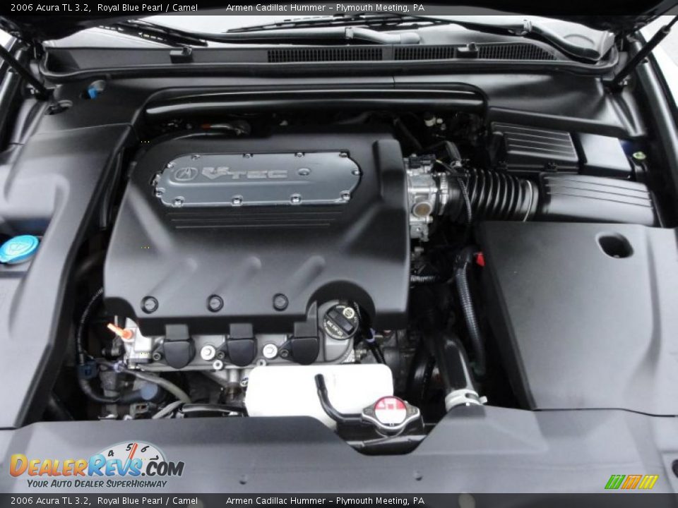 2006 Acura TL 3.2 Royal Blue Pearl / Camel Photo #29
