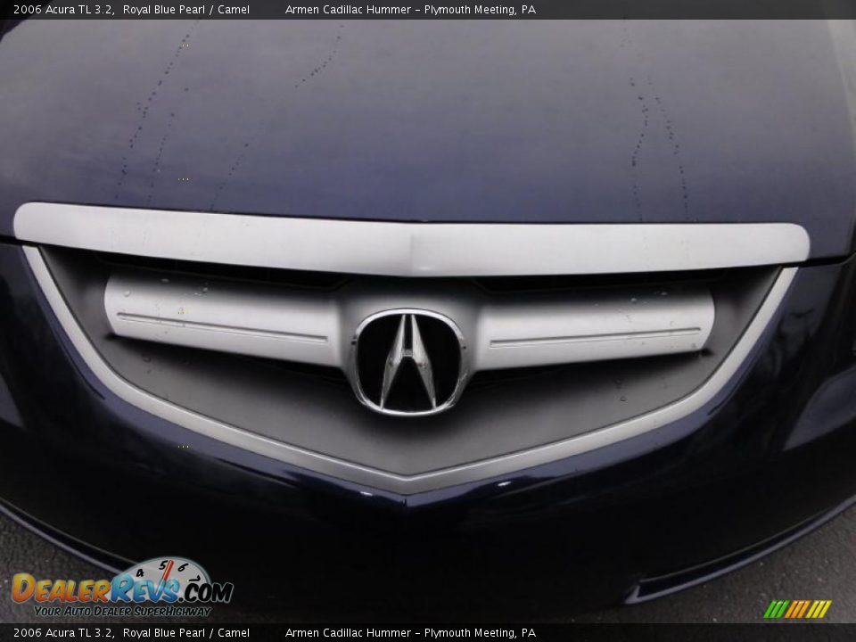 2006 Acura TL 3.2 Royal Blue Pearl / Camel Photo #30