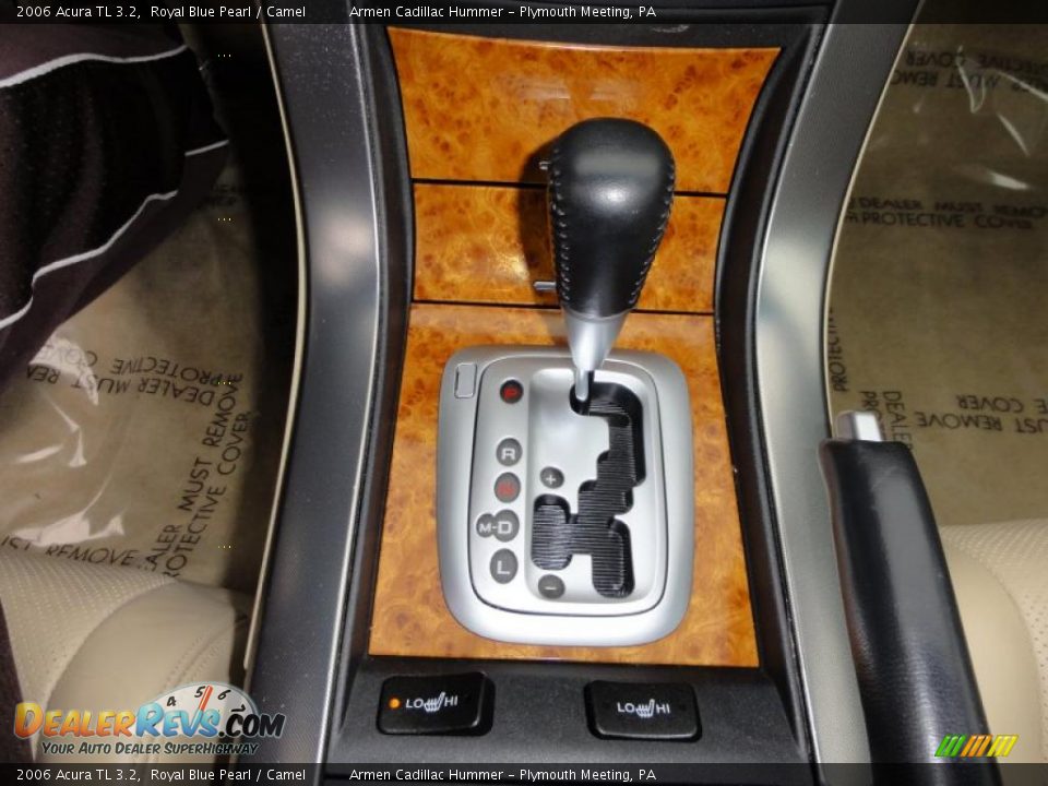 2006 Acura TL 3.2 Royal Blue Pearl / Camel Photo #34