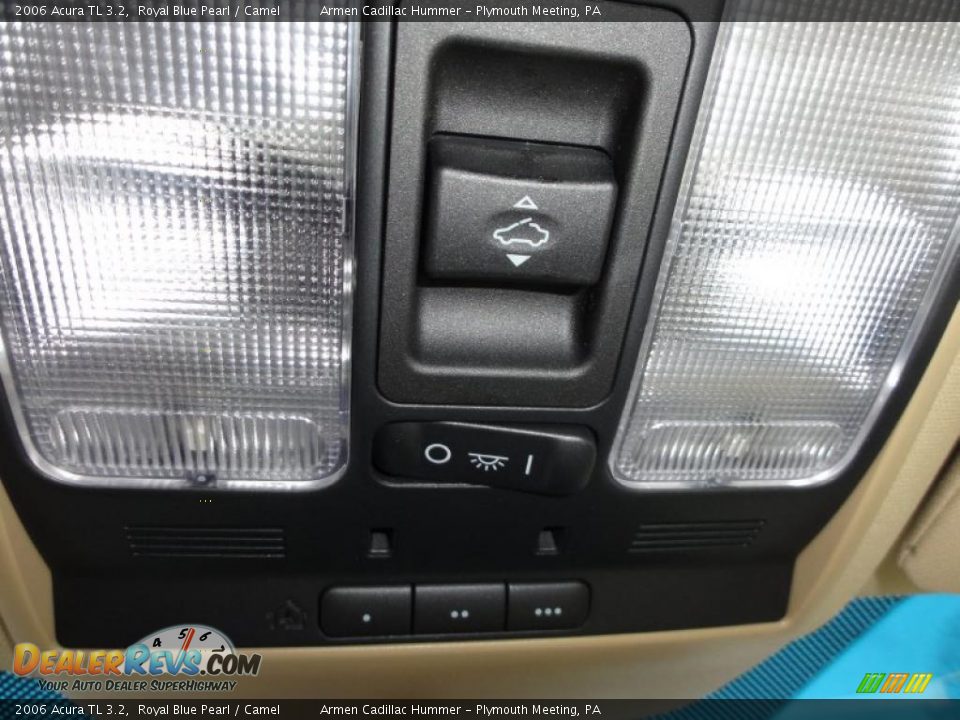 2006 Acura TL 3.2 Royal Blue Pearl / Camel Photo #35