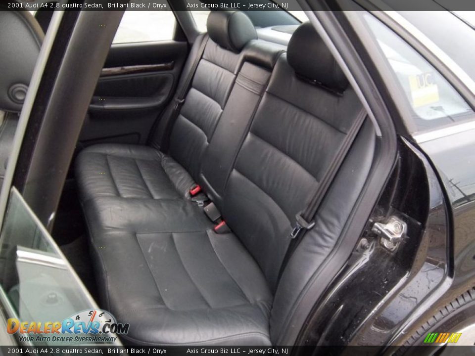 Onyx Interior - 2001 Audi A4 2.8 quattro Sedan Photo #10