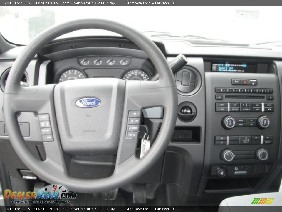 Dashboard of 2011 Ford F150 STX SuperCab Photo #16