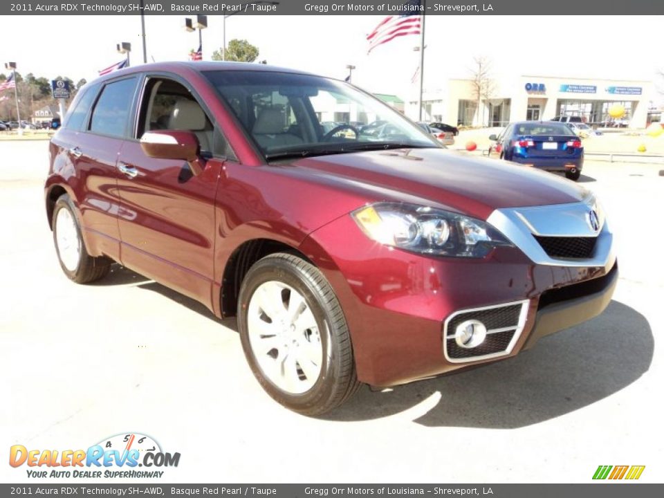 Front 3/4 View of 2011 Acura RDX Technology SH-AWD Photo #2