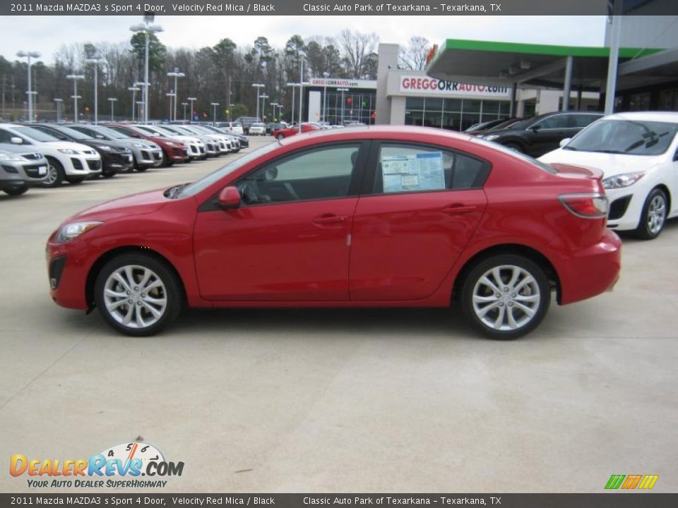 Velocity Red Mica 2011 Mazda MAZDA3 s Sport 4 Door Photo #2