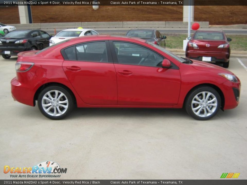 Velocity Red Mica 2011 Mazda MAZDA3 s Sport 4 Door Photo #6