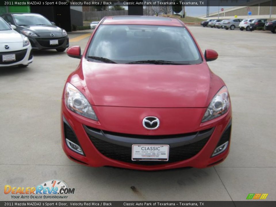 2011 Mazda MAZDA3 s Sport 4 Door Velocity Red Mica / Black Photo #8