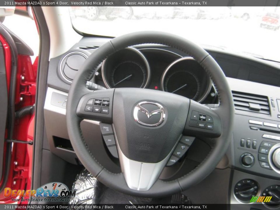 2011 Mazda MAZDA3 s Sport 4 Door Steering Wheel Photo #10