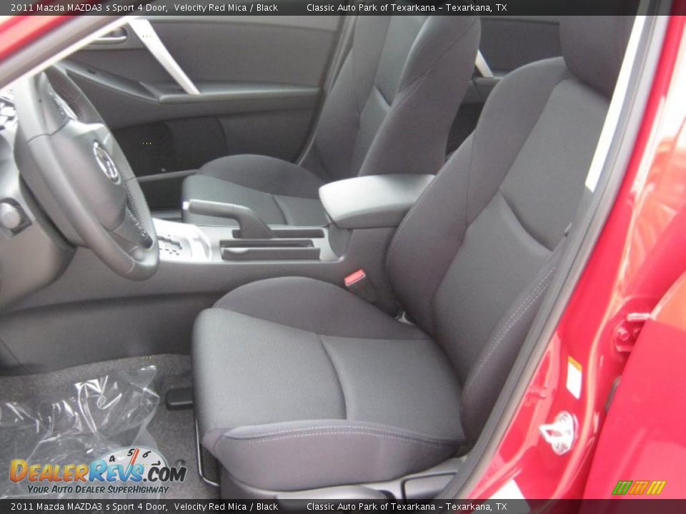 Black Interior - 2011 Mazda MAZDA3 s Sport 4 Door Photo #14
