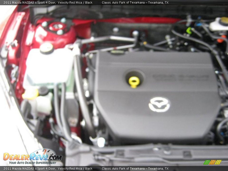 2011 Mazda MAZDA3 s Sport 4 Door Velocity Red Mica / Black Photo #23