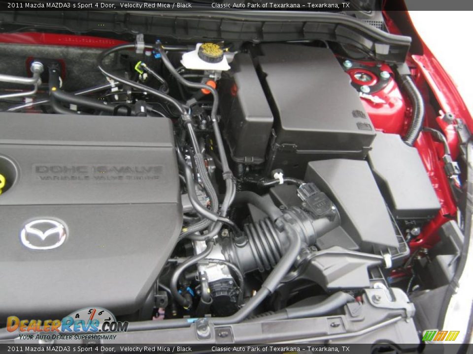 2011 Mazda MAZDA3 s Sport 4 Door 2.5 Liter DOHC 16-Valve VVT 4 Cylinder Engine Photo #25