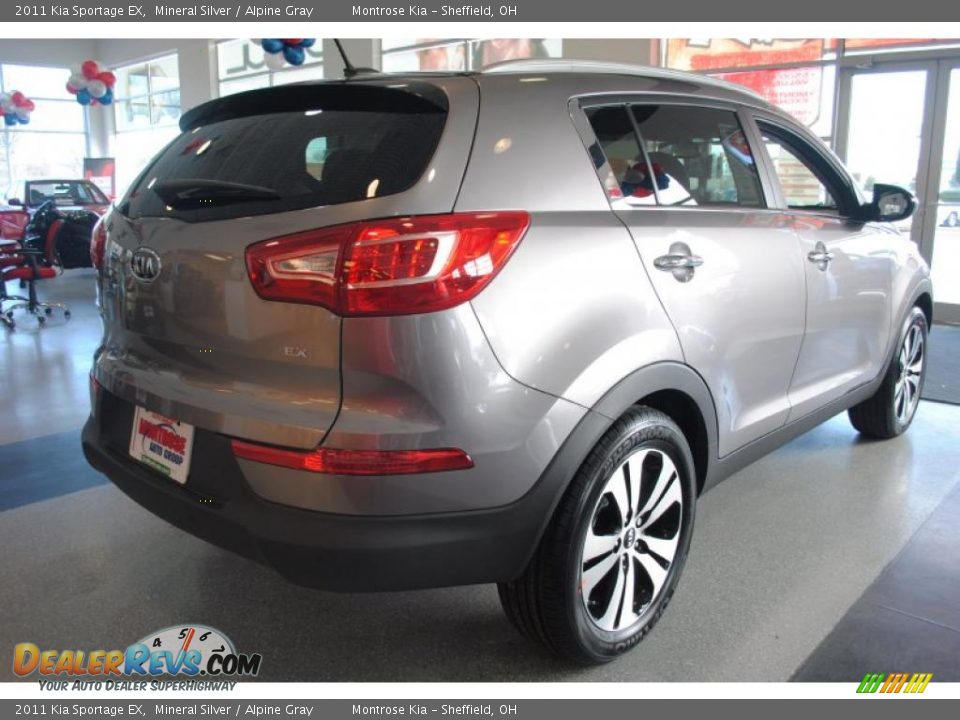 Mineral Silver 2011 Kia Sportage EX Photo #6