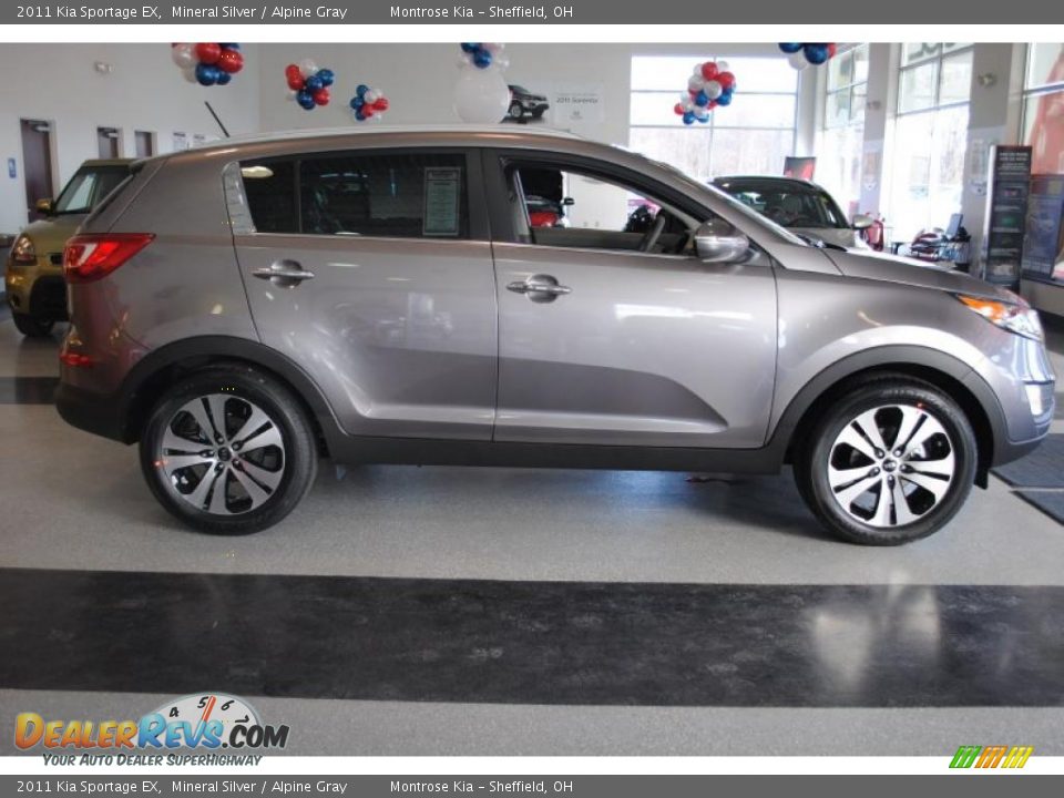 Mineral Silver 2011 Kia Sportage EX Photo #7