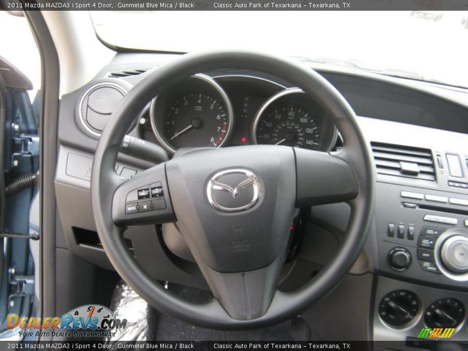 2011 Mazda MAZDA3 i Sport 4 Door Steering Wheel Photo #10