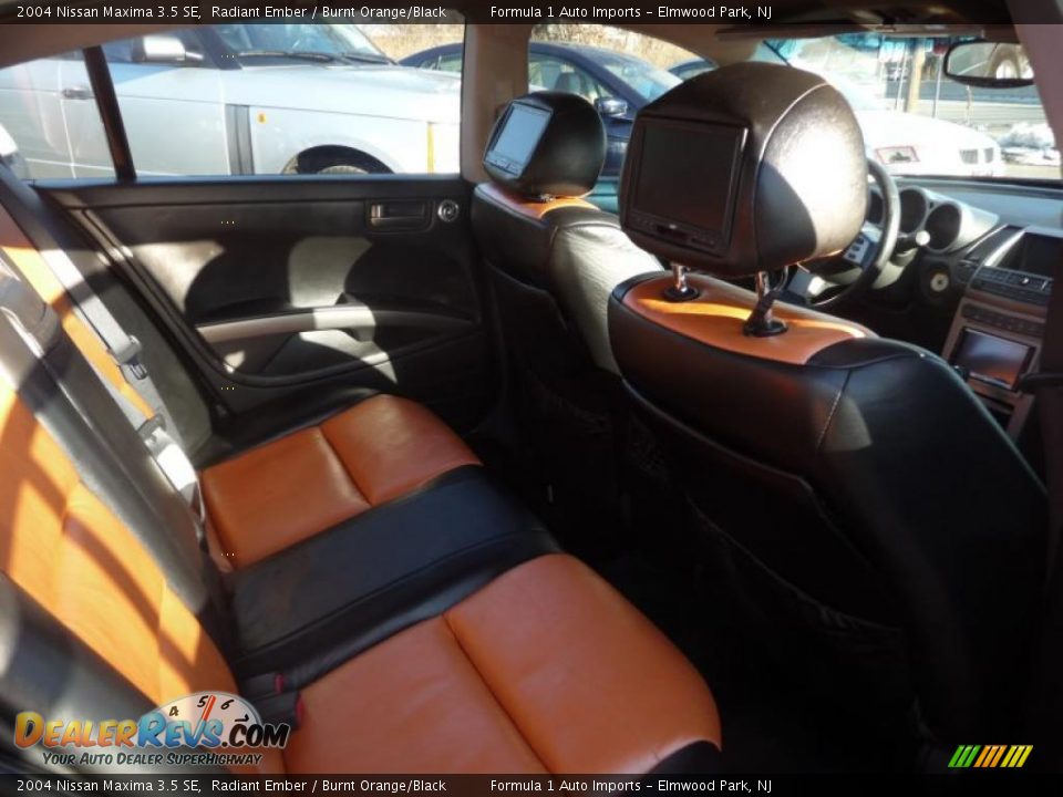 2004 Nissan Maxima 3.5 SE Radiant Ember / Burnt Orange/Black Photo #7