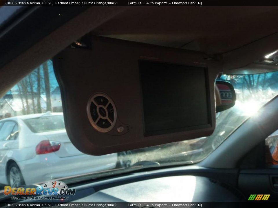 2004 Nissan Maxima 3.5 SE Radiant Ember / Burnt Orange/Black Photo #9