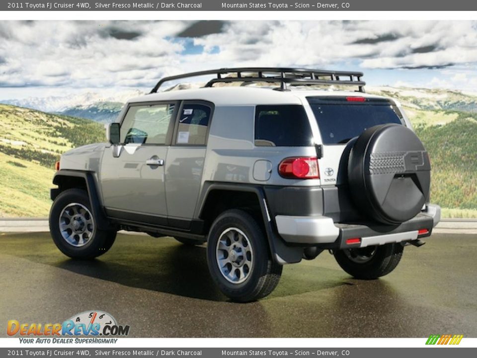 Silver Fresco Metallic 2011 Toyota FJ Cruiser 4WD Photo #3