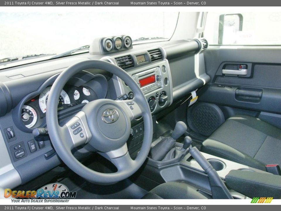Dark Charcoal Interior - 2011 Toyota FJ Cruiser 4WD Photo #4