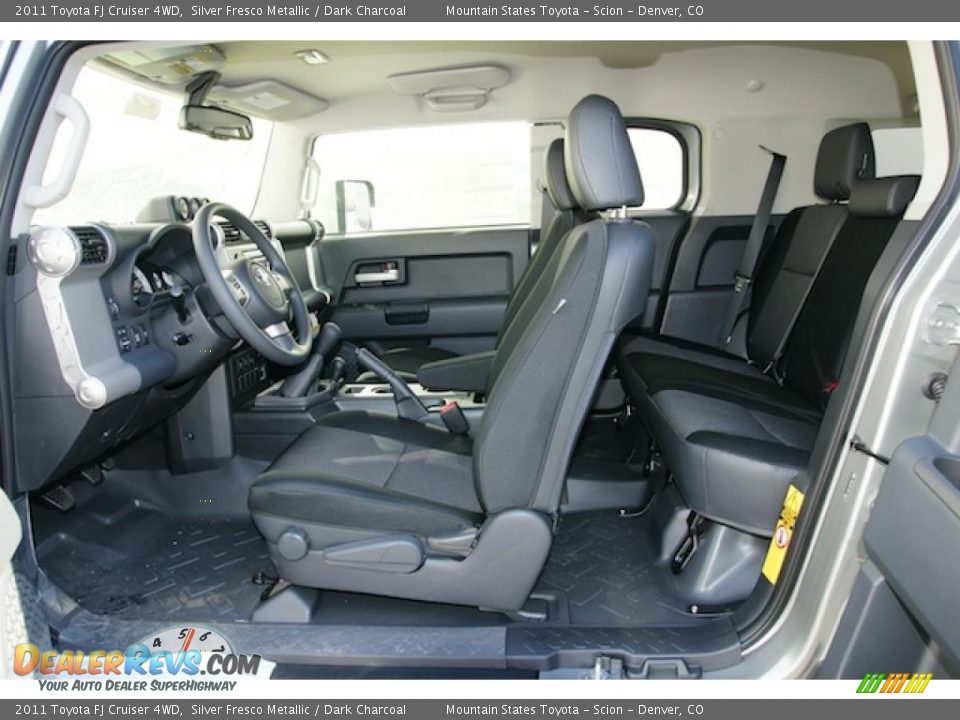 Dark Charcoal Interior - 2011 Toyota FJ Cruiser 4WD Photo #7