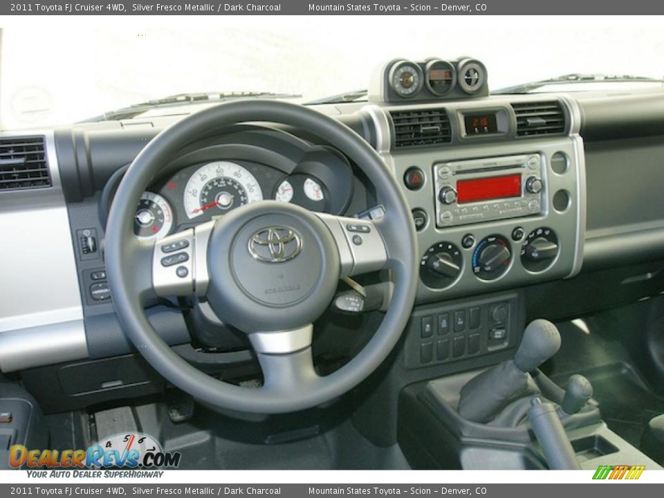 Dashboard of 2011 Toyota FJ Cruiser 4WD Photo #8
