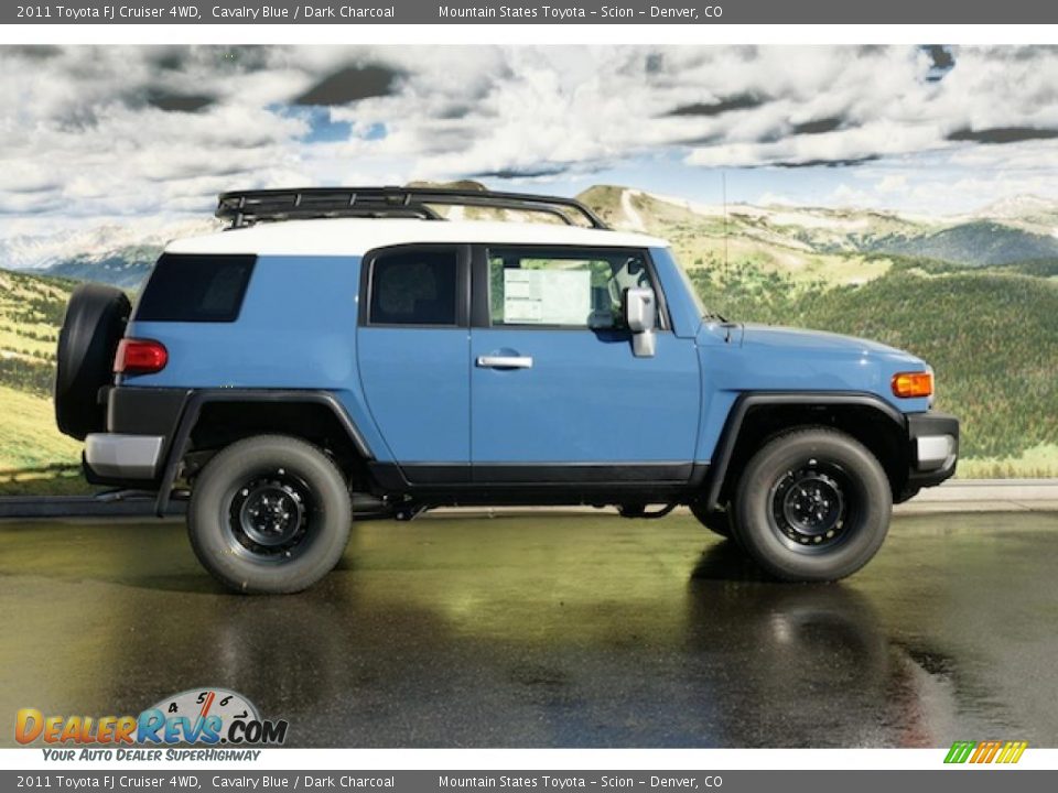 used blue toyota fj cruiser #1