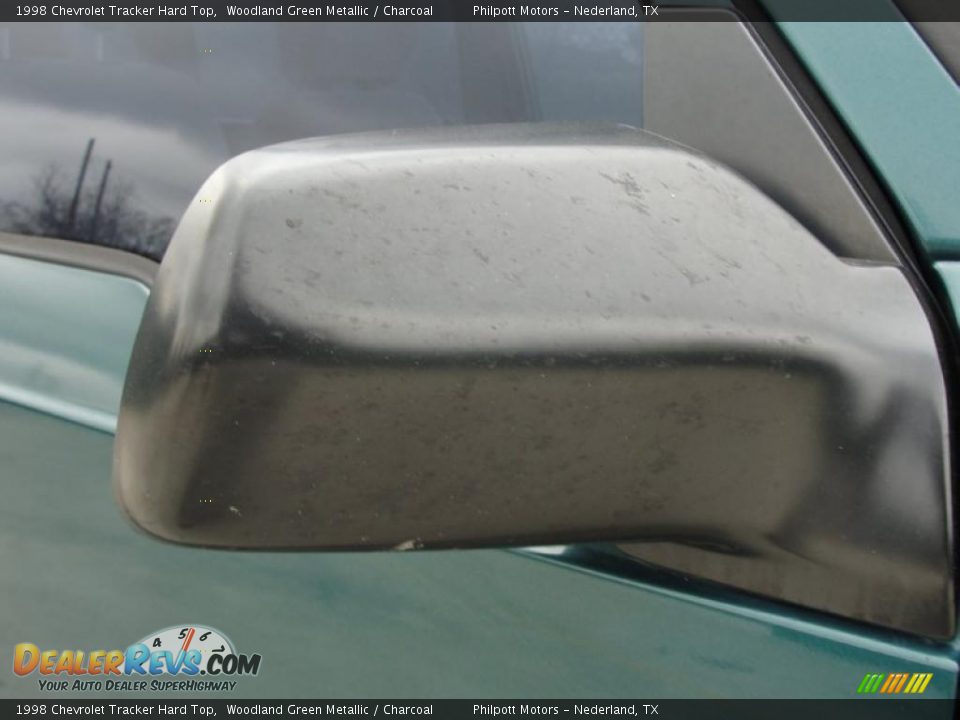 1998 Chevrolet Tracker Hard Top Woodland Green Metallic / Charcoal Photo #14