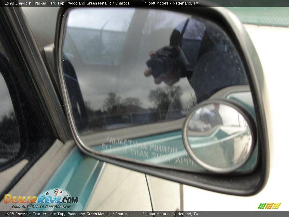 1998 Chevrolet Tracker Hard Top Woodland Green Metallic / Charcoal Photo #15