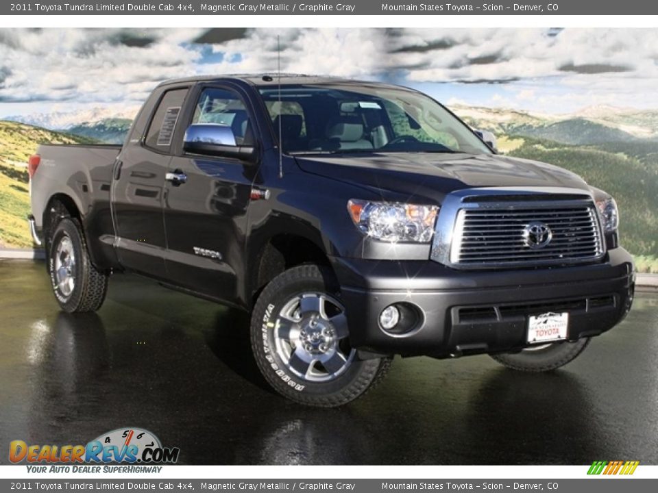 2011 Toyota Tundra Limited Double Cab 4x4 Magnetic Gray Metallic / Graphite Gray Photo #1
