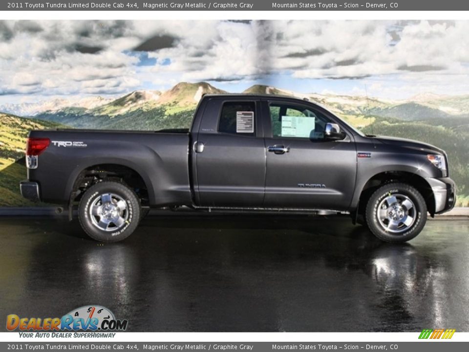 Magnetic Gray Metallic 2011 Toyota Tundra Limited Double Cab 4x4 Photo #2