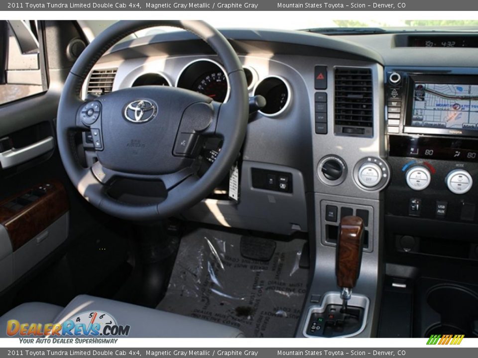 Dashboard of 2011 Toyota Tundra Limited Double Cab 4x4 Photo #7