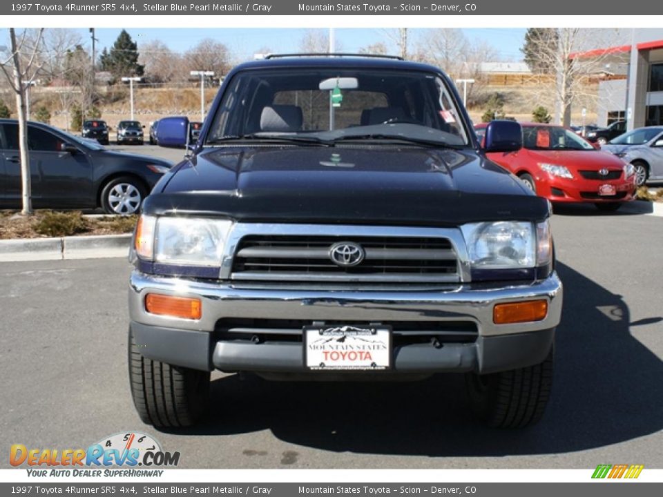 1997 Toyota 4Runner SR5 4x4 Stellar Blue Pearl Metallic / Gray Photo #6