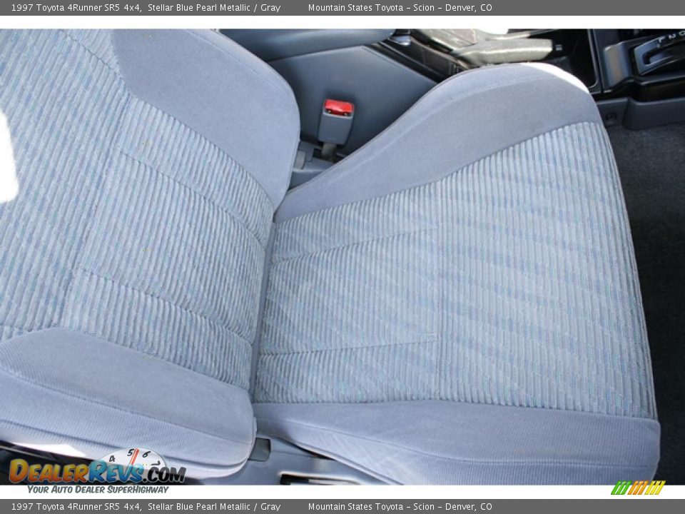 1997 Toyota 4Runner SR5 4x4 Stellar Blue Pearl Metallic / Gray Photo #11