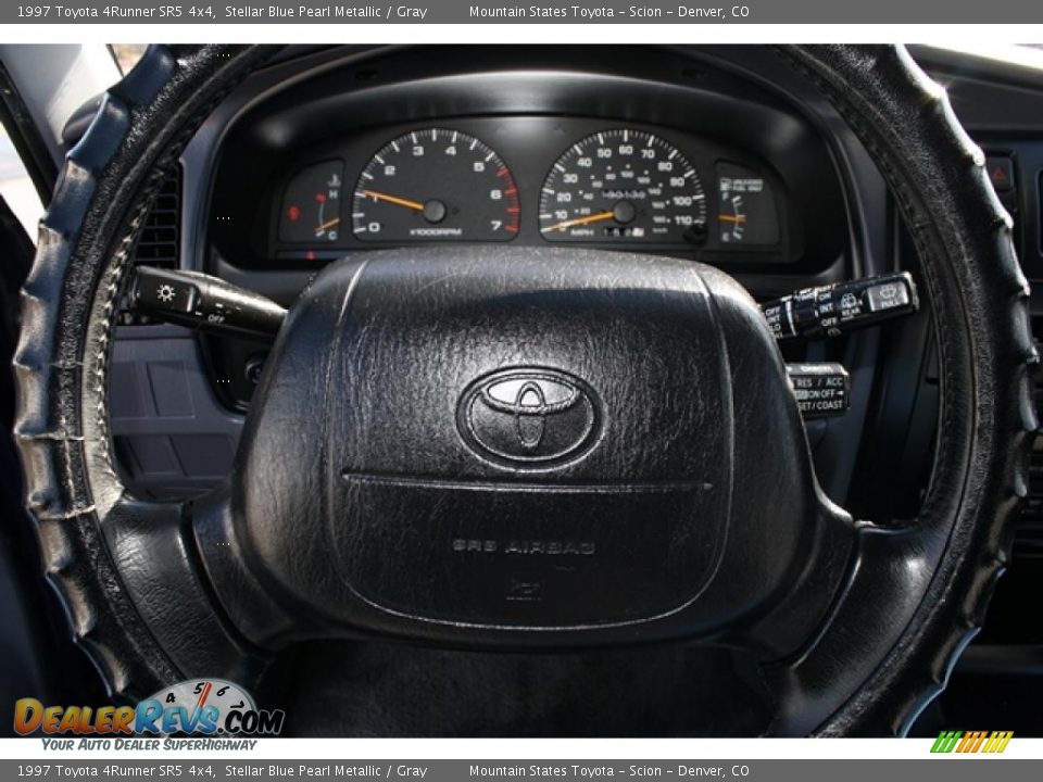 1997 Toyota 4Runner SR5 4x4 Stellar Blue Pearl Metallic / Gray Photo #15