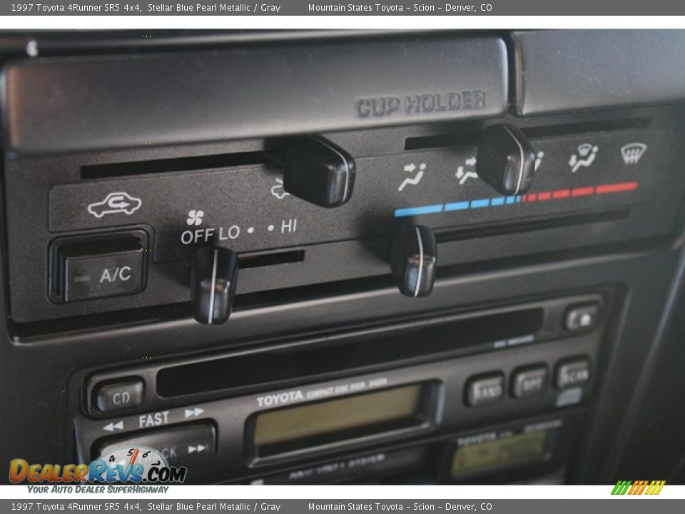 1997 Toyota 4Runner SR5 4x4 Stellar Blue Pearl Metallic / Gray Photo #18