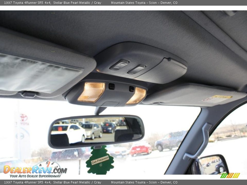 1997 Toyota 4Runner SR5 4x4 Stellar Blue Pearl Metallic / Gray Photo #22